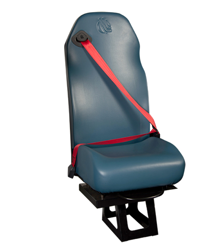 EVS 1780ET Vac-formed, Seamless Economy Attendant Seat