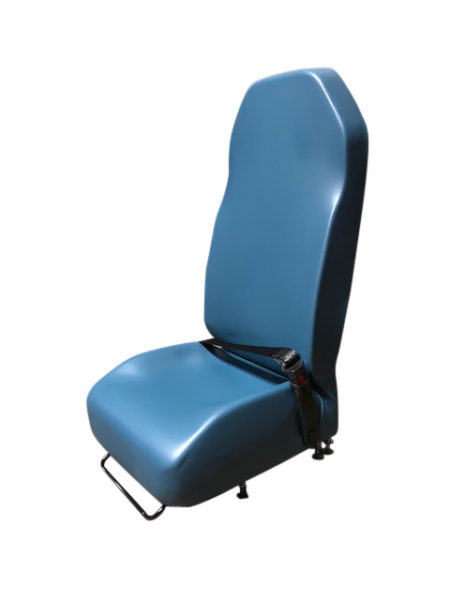 EVS 1750 Vac-Form, Seamless Attendant Seat with Two Point Belt