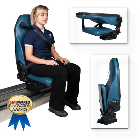 Mobility 1 – 186 Tracking System for Flip Ambulance Seats
